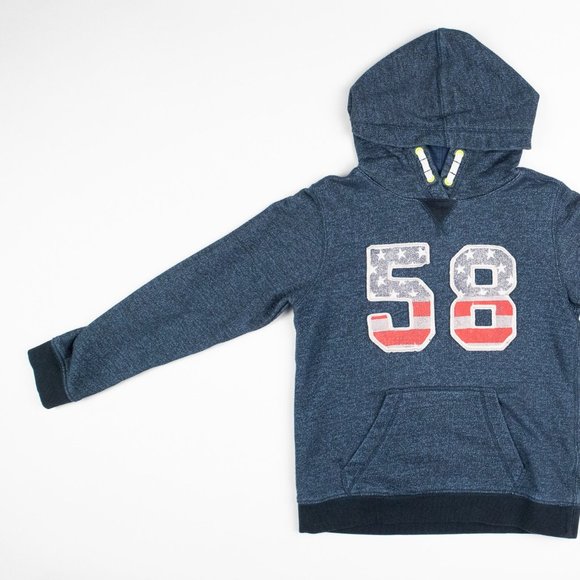 H&M Navy Blue USA 58 Sweater for Boys - Picture 3 of 4